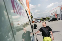 Saugbaggerarbeiten mit Luftförderanlage